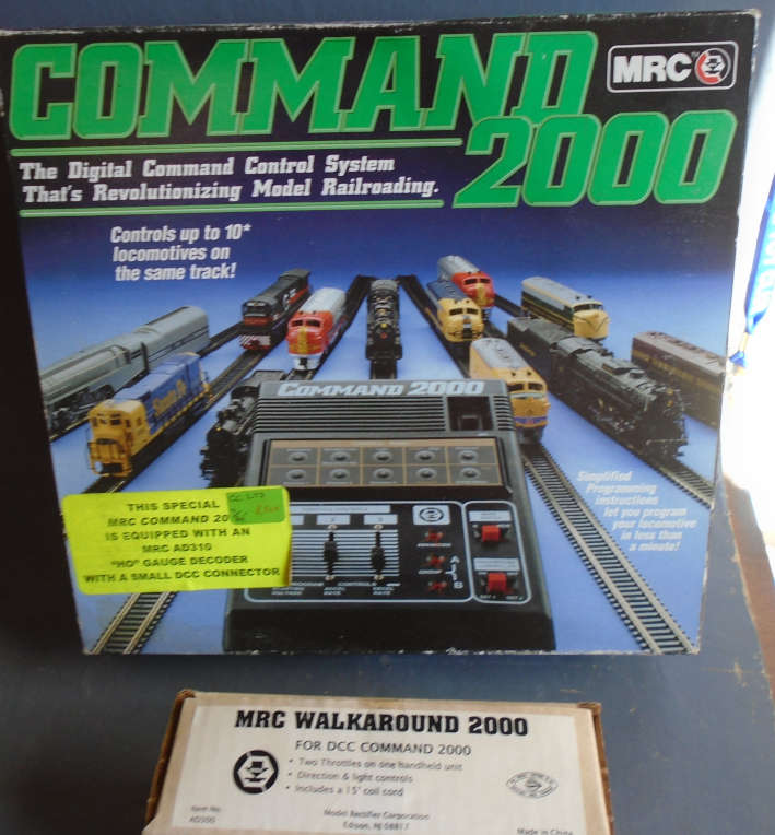 MRC COMMAND 2000 WITH WALKAROUND COMMAND, BOXED