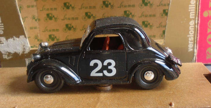 BRUMM 1/43 SCALE - FIAT 500 TOPOLIONO, BOXED