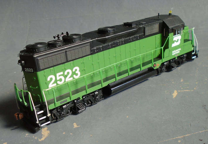 ATHEARN HO SCALE - BN GP35 DIESEL LOCO, DCC READY, BOXED