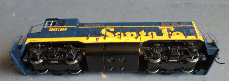 ATHEARN HO SCALE - SANTA FE CF7 DIESEL LOCO, BOXED, DCC READY R950.00