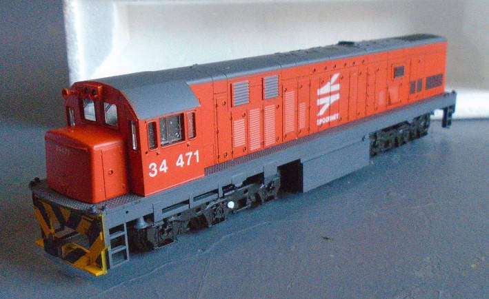 FRATESCHI HO SCALE - SPOORNET CLASS 34 DIESEL LOCO, BOXED