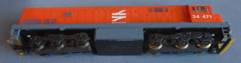 FRATESCHI HO SCALE - SPOORNET CLASS 34 DIESEL LOCO, BOXED