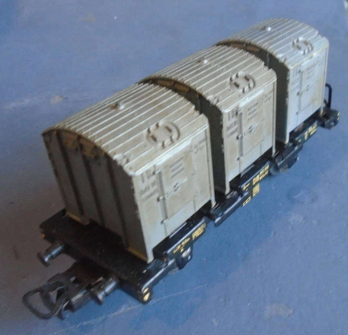 MARKLIN HO SCALE - DB CONTAINER WAGON