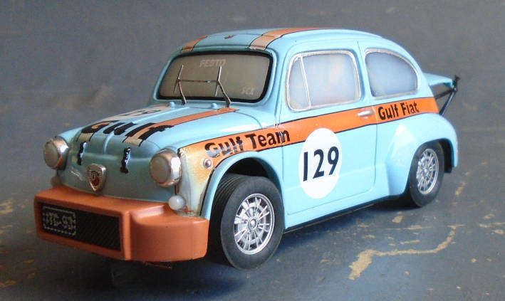 SCX 1/32 SCALE - FIAT 1000 ABARTH, AS PER FOTOS, BOXED