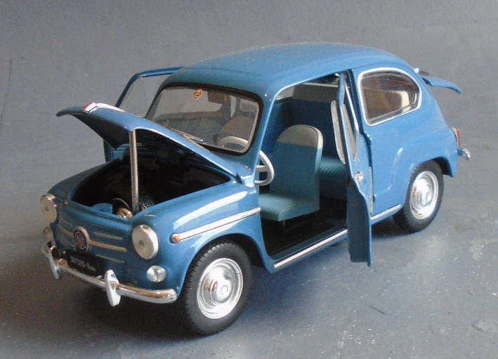 METRO 1/24 SCALE - FIAT 600D