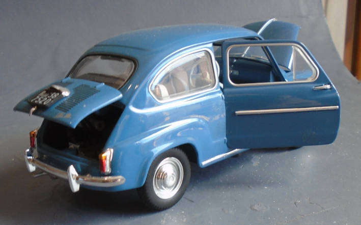 METRO 1/24 SCALE - FIAT 600D