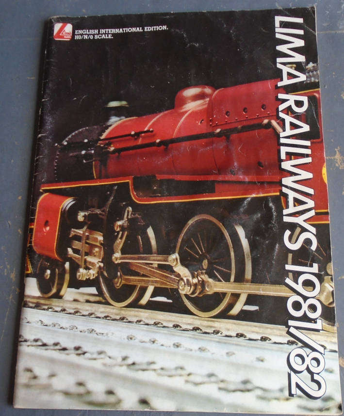 LIMA CATALOGUE, ENGLISH EDITION 1981/82, HO/N/O SCALES