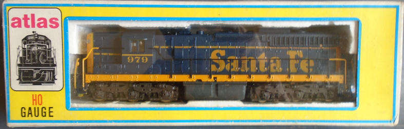 ATLAS HO SCALE - SANTA FE SD24 DIESEL LOCO, BOXED