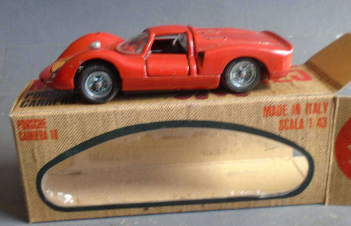 MEBETOYS, MADE IN ITALY 1/43 SCALE - PORSCHE CARRERA, BOXED