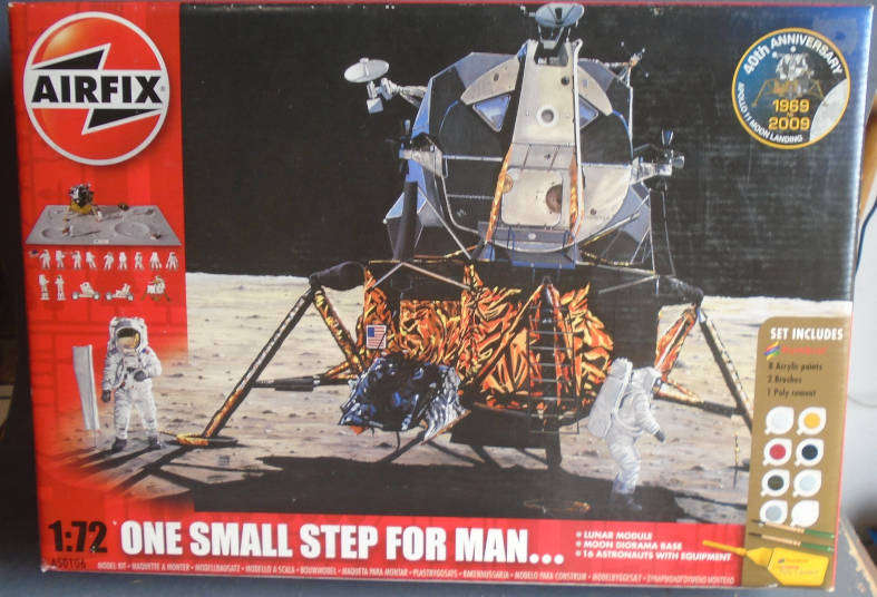 AIRFIX 1/72 SCALE - LUNAR MODULE, BOXED