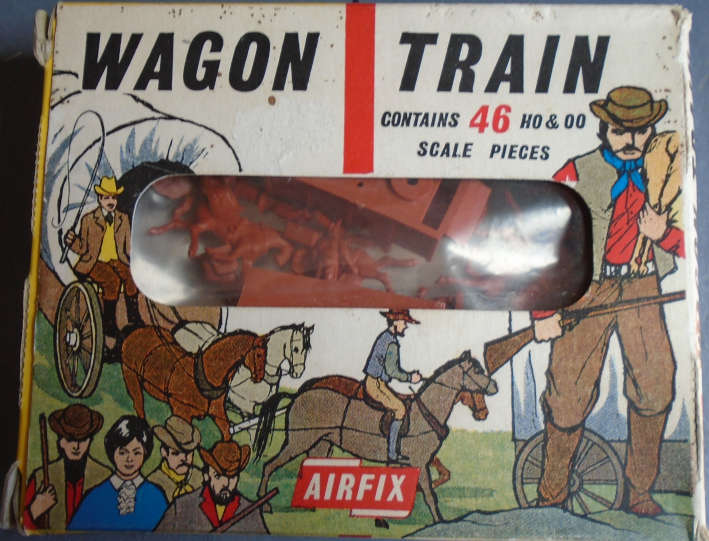 AIRFIX HO/OO SCALE - WAGON TRAIN - BOXED