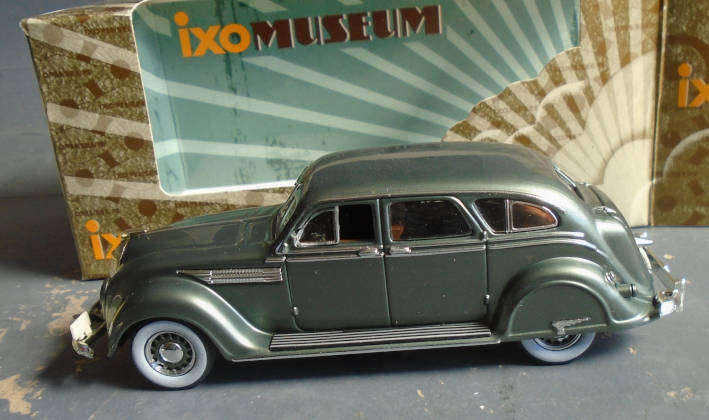 IXO 1/43 SCALE - 1936 CHRYSLER AIRFLOW, BOXED