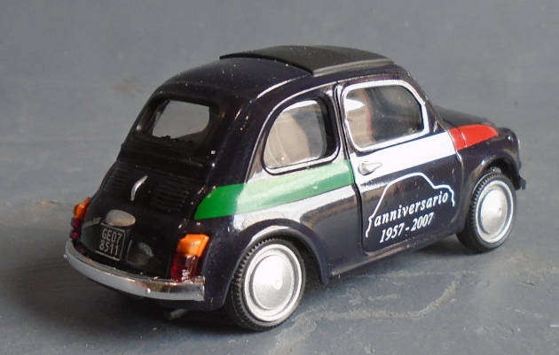 MONDO 1/43 SCALE - FIAT 500 ANNIVERSARY 1957 - 2007