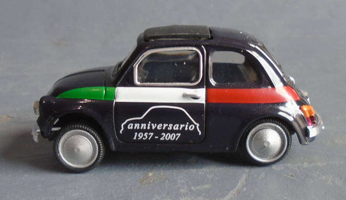 MONDO 1/43 SCALE - FIAT 500 ANNIVERSARY 1957 - 2007