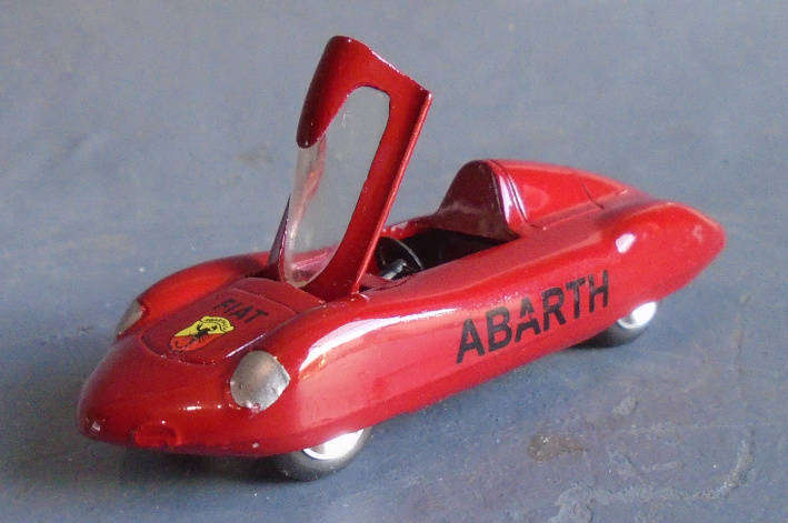 SOLIDO 1/43 SCALE - FIAT 500 ABARTH WORLD RECORD CAR, BOXED