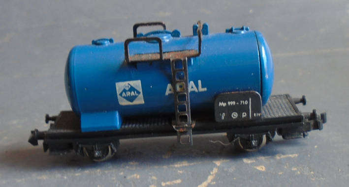 LIMA N SCALE - ARAL TANKER AS PER FOTOS