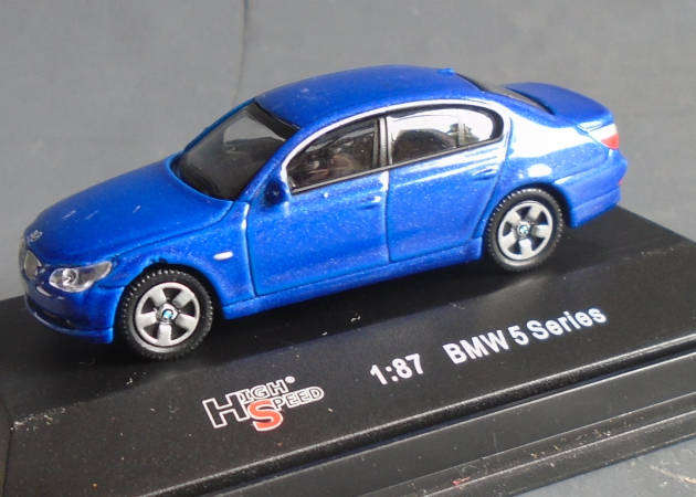 HIGH SPEED 1/87 HO SCALE - BMW 5 SERIES, BOXED