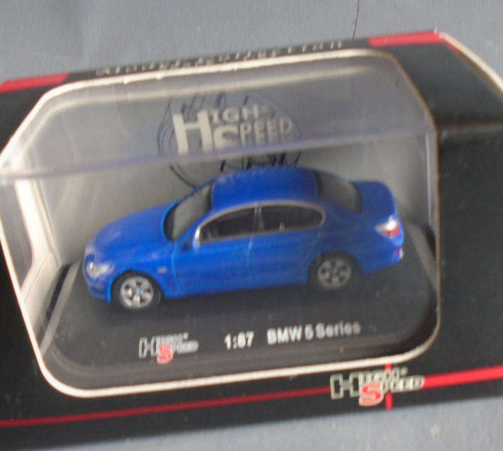 HIGH SPEED 1/87 HO SCALE - BMW 5 SERIES, BOXED