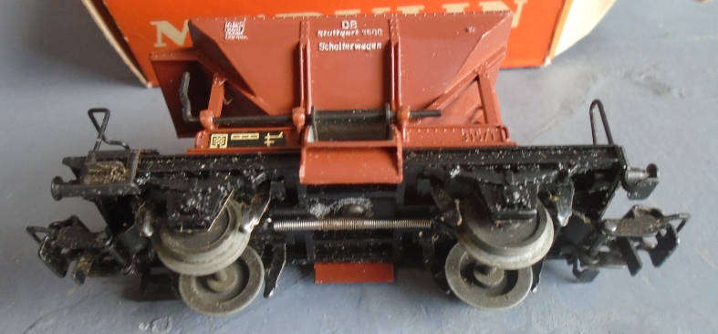 MARKLIN HO SCALE - BALLAST HOPPER WAGON, BOXED