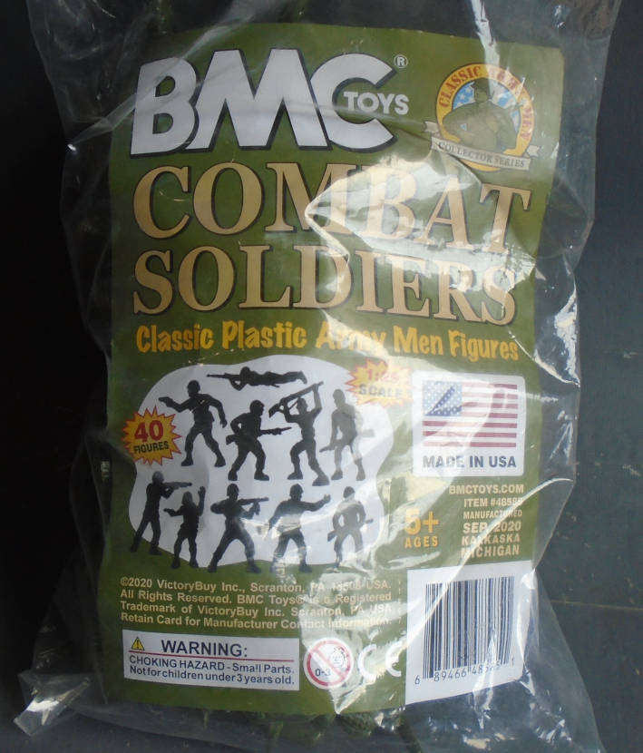 BMC TOYS - COMBAT SOLDIERS, IN PKT