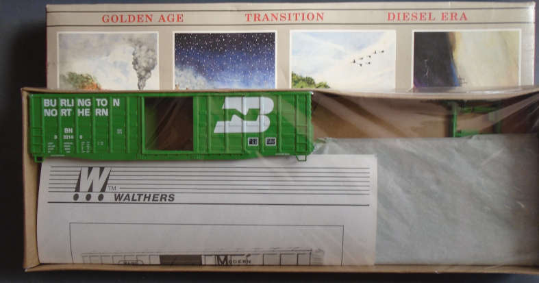 WALTHERS HO SCALE - BN 50' WAFFLE BOX CARE KIT, BOXED