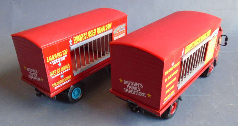 CORGI 1/50 SCALE - AEC CAGE TRUCK & TRAILER - BOXED
