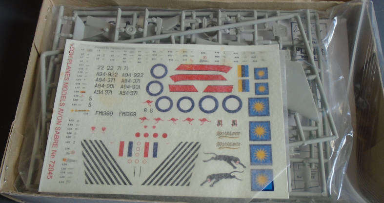 HIGH PLANES 1/72 SCALE - CAC AVON SABRE KIT, SEALED IN BOX