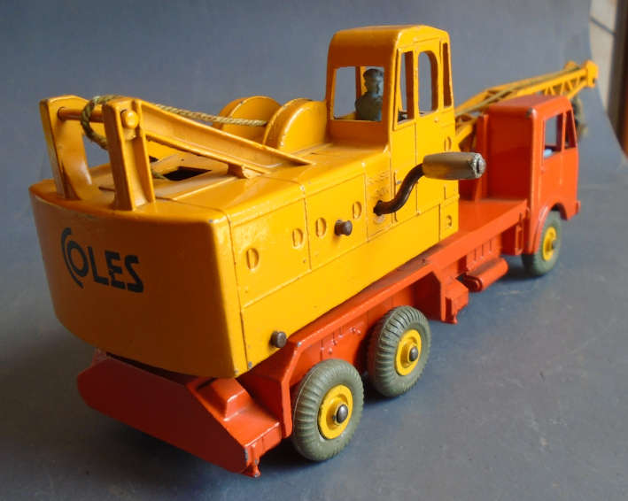 DINKY - 20T COLES LORRY-MOUNTED CRANE, BOXED