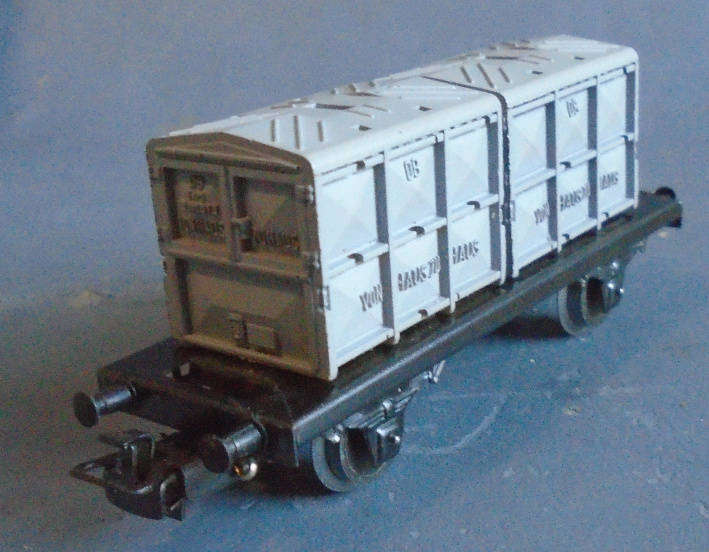MARKLIN HO SCALE - DB CONTAINER WAGON
