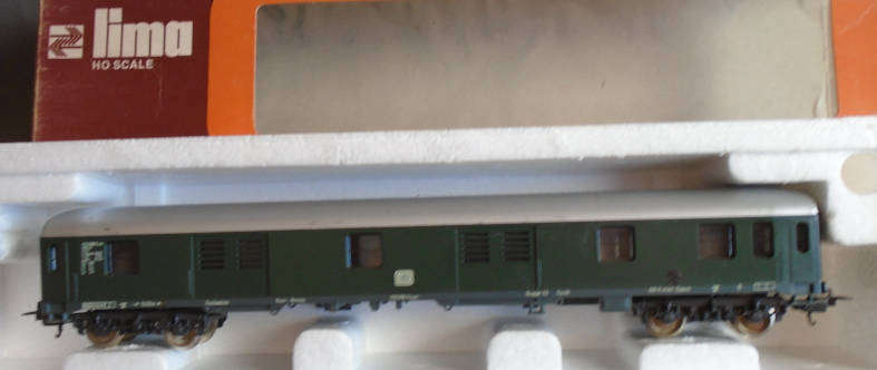LIMA HO SCALE - DB GUARDS VAN, BOXED