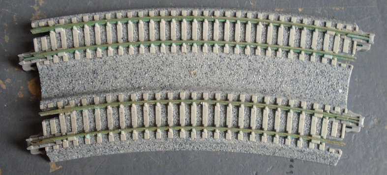 KATO UNITRACK N SCALE - WR315/282 DOUBLE CURVED TRACK