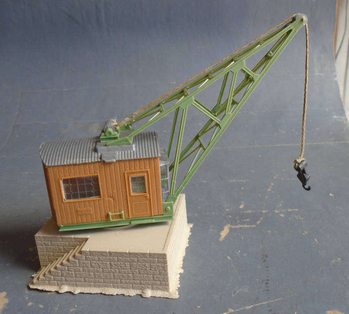 ROWA HO SCALE - SWIVEL CRANE, HOOK REPLACED