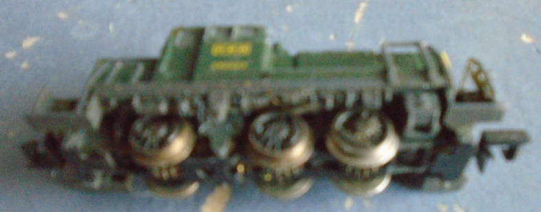 RIVAROSSI N SCALE - BRB DIESEL SHUNTER, MOTOR RUNS, FOR SPARES OR REPAIRS