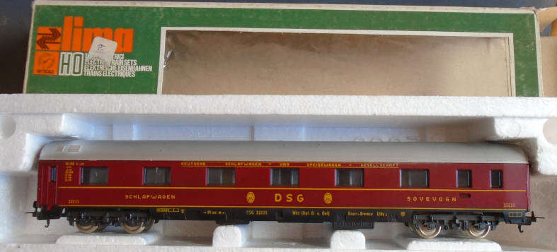 LIMA HO SCALE - DSG SPEISEWAGEN (DINING CAR) , BOXED