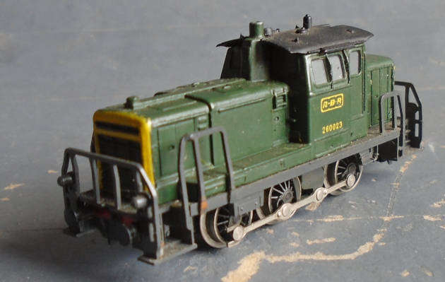 RIVAROSSI N SCALE - DIESEL SHUNTER LOCO