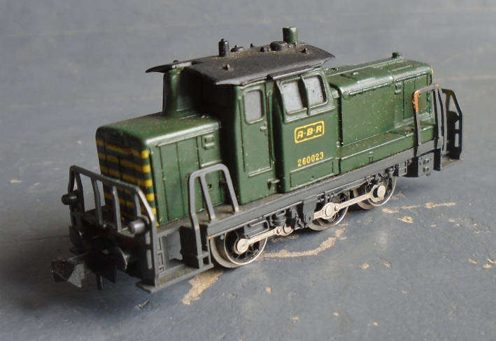 RIVAROSSI N SCALE - DIESEL SHUNTER LOCO