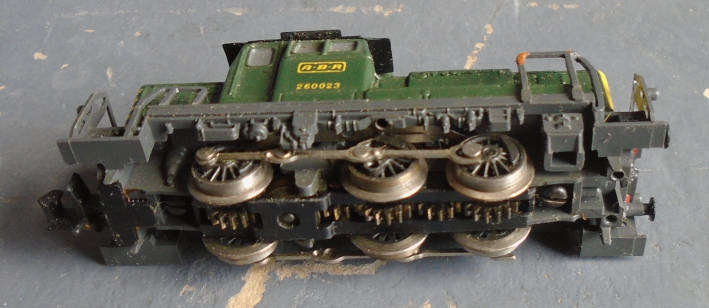 RIVAROSSI N SCALE - DIESEL SHUNTER LOCO