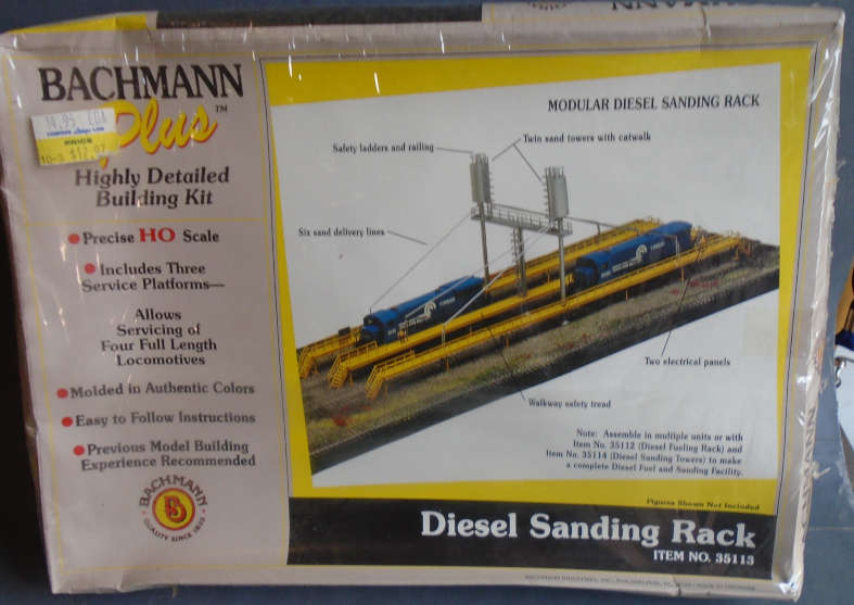 BACHMANN HO SCALE - MODULAR DIESEL SANDING RACK - BOXED
