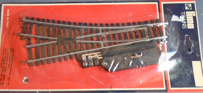 LIMA HO SCALE - ELECTRIC RH POINT, CARDED