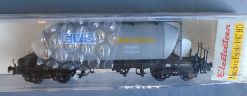 ELECTROTREN HO SCALE - EVS TRANSPUL TANK WAGON, BOXED