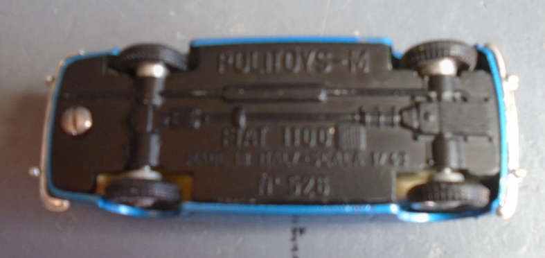 POLITOYS 1/43 SCALE - FIAT 1100 SEDAN