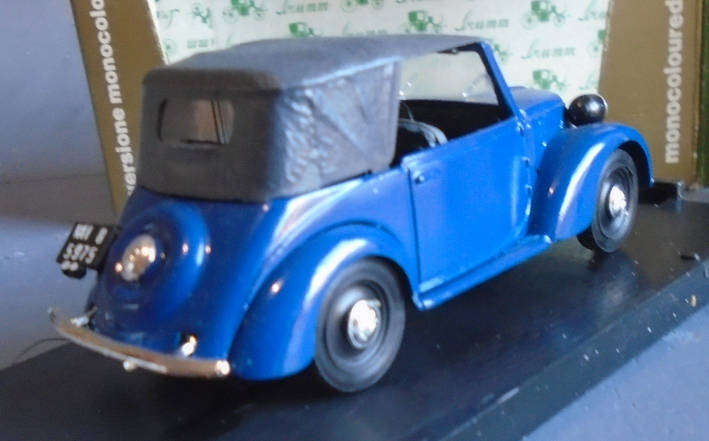 BRUMM 1/43SCASLE - 1939 FIAT 1100 508 BERLINA, BOXED