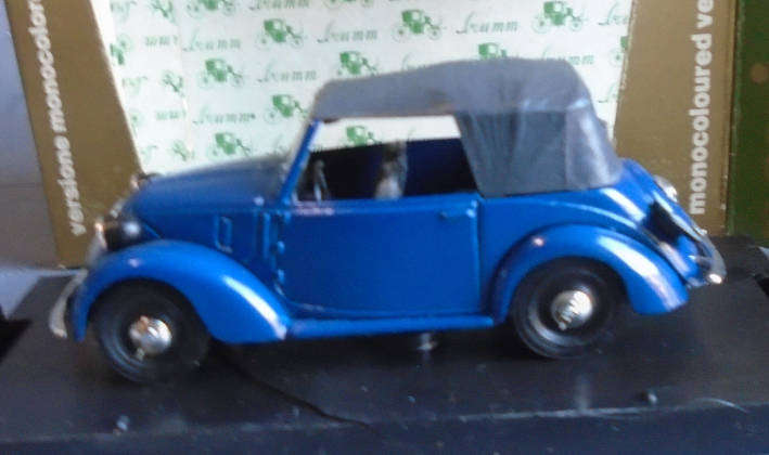 BRUMM 1/43SCASLE - 1939 FIAT 1100 508 BERLINA, BOXED