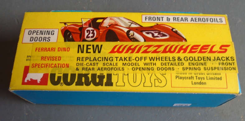 CORGI - FERRARI 206 DINO SPORT - BOXED