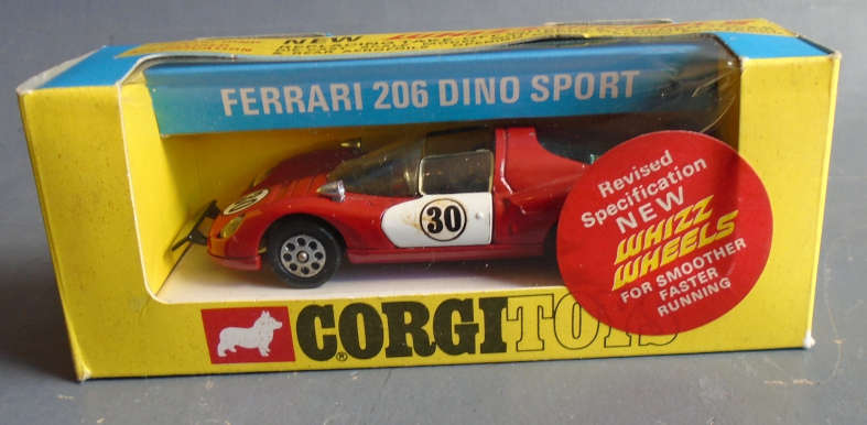 CORGI - FERRARI 206 DINO SPORT - BOXED