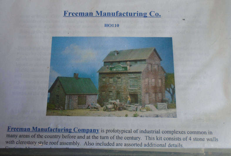 RDA HO SCALE - FREEMAN MANUFACTURING Co, IN PKT