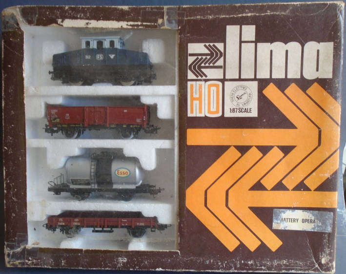 LIMA HO SCALE - FS STARTER TRAIN SET, AS PER FOTOS, BOXED