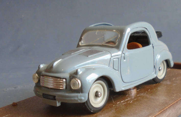 BRUMM 1/43 SCALE - FIAT 500C 1951/1955, BOXED