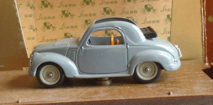 BRUMM 1/43 SCALE - FIAT 500C 1951/1955, BOXED
