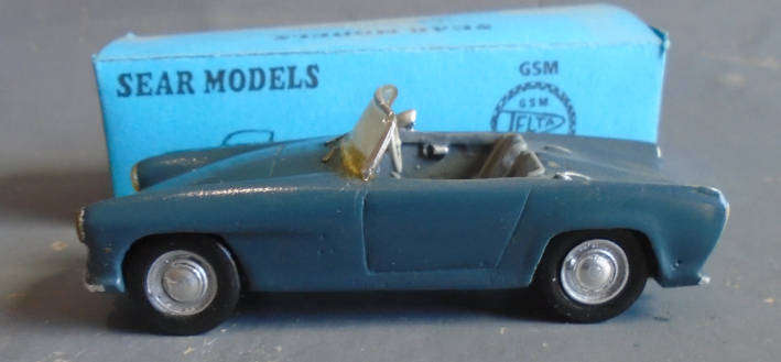SEAR MODELS 1/43 SCALE - RESIN MADE IN SA, GSM DART, BOXED
